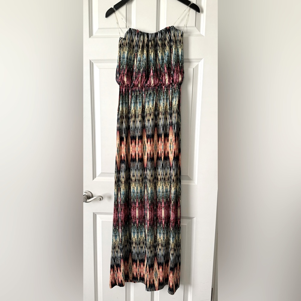 Women’s Trixxi Clothing Co Strapless Maxi Dress • Size S •